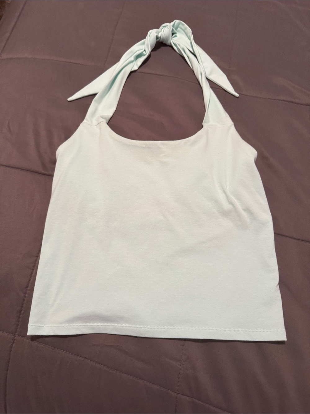 Soft Surroundings Mint Halter Tie-Neck Camisole - Women